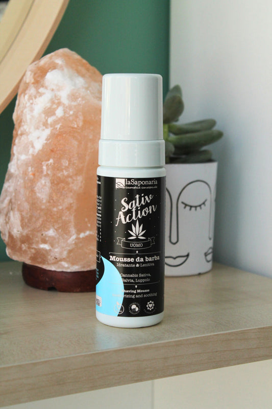 Mousse da barba di La Saponaria (150 ml)