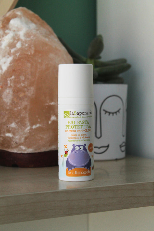 Pasta protettiva biologica per il cambio pannolino di La Saponaria (50 ml)