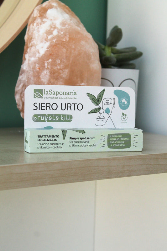 Siero urto Brufolo Kill di La Saponaria (15 ml) - siero imperfezioni