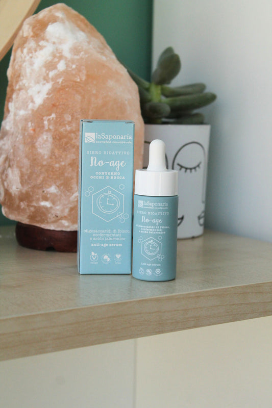 Siero viso bio attivo no-age di La Saponaria (15 ml)