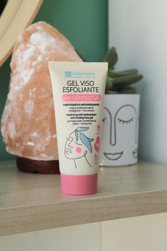 WonderScrub - Gel esfoliante viso delicato di La Saponaria (100 ml)