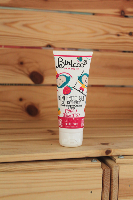 Dentifricio Gel Bimbi Fragola di Officina Naturae (75 ml)