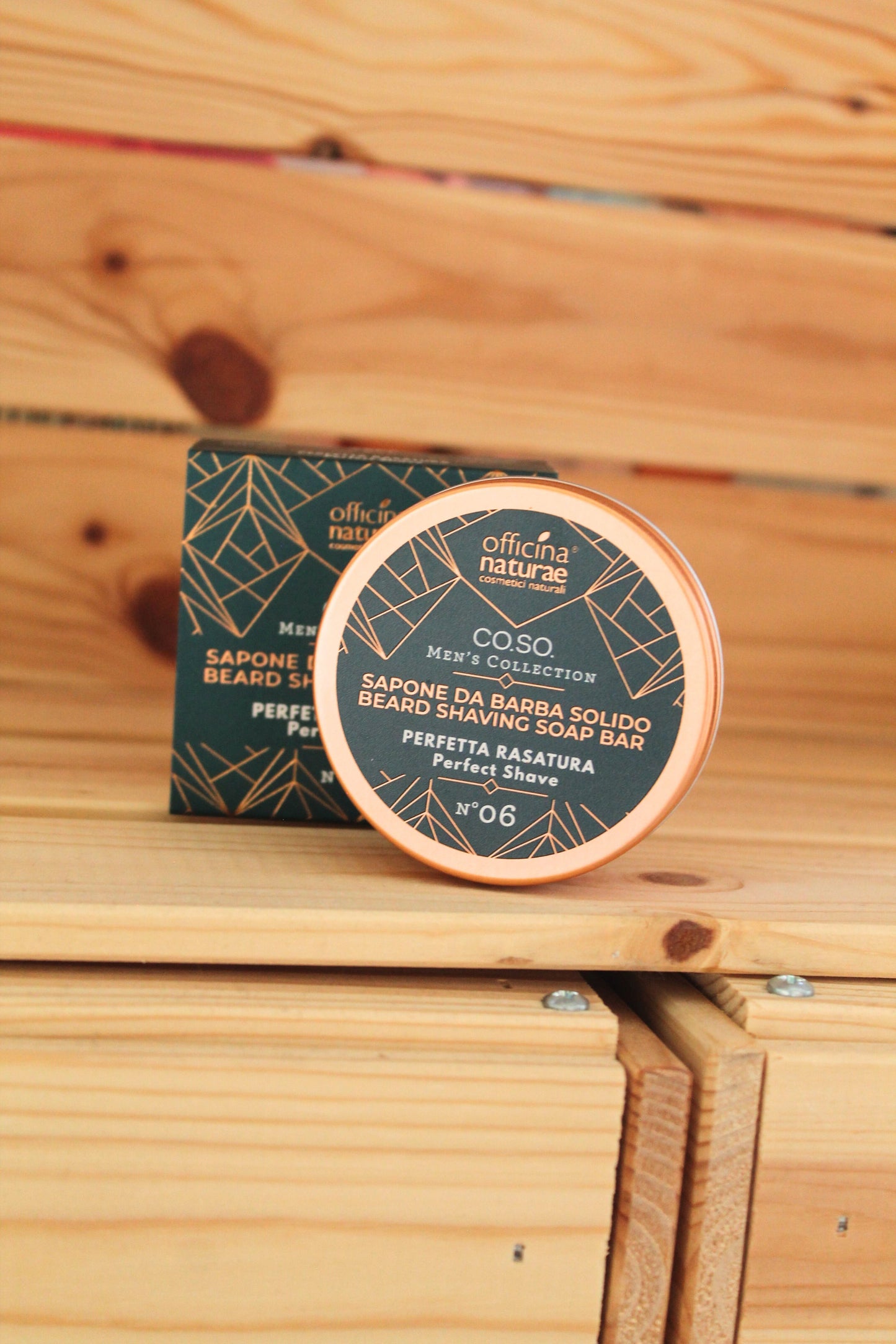Sapone da barba solido n. 06 di Officina Naturae (50 gr)