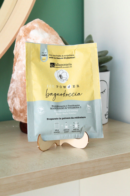 Bagnodoccia in polvere energizzante di La Saponaria (25 gr)