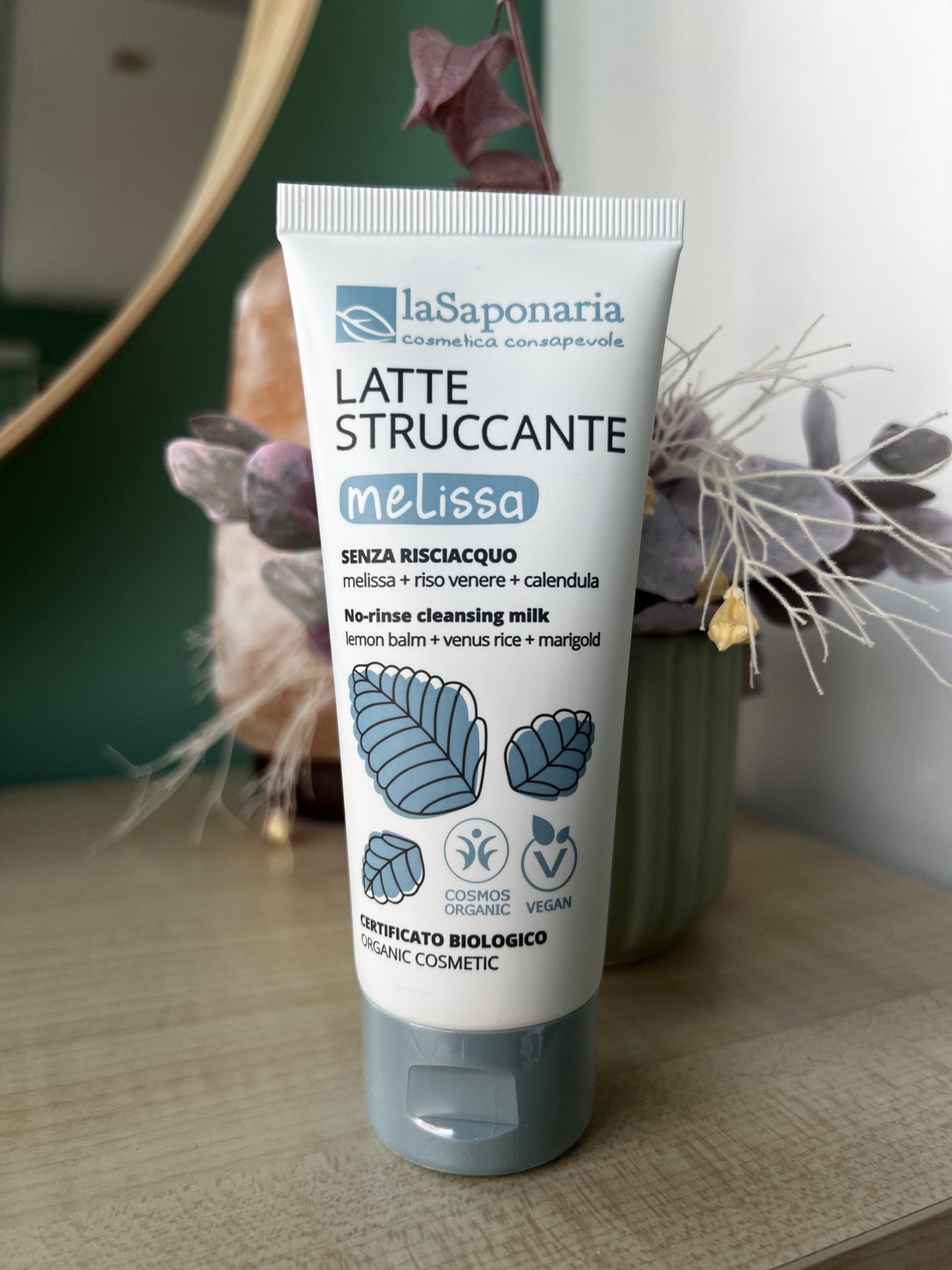 Latte struccante Melissa di La Saponaria (100 ml)