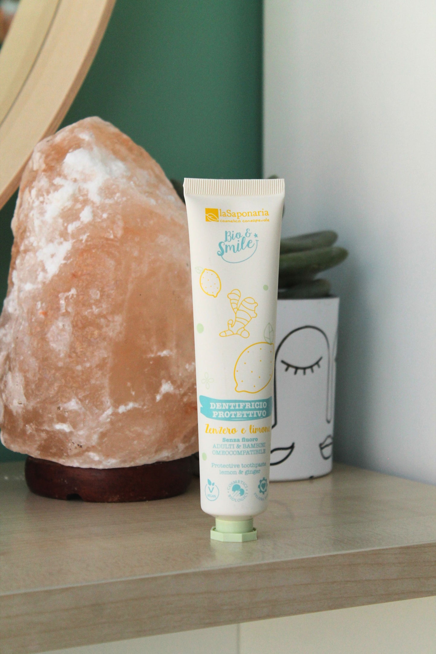 Dentifricio Protettivo Zenzero&Limone di La Saponaria (75 ml)