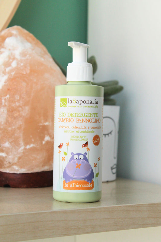 Detergente cambio pannolino di La Saponaria (190 ml)
