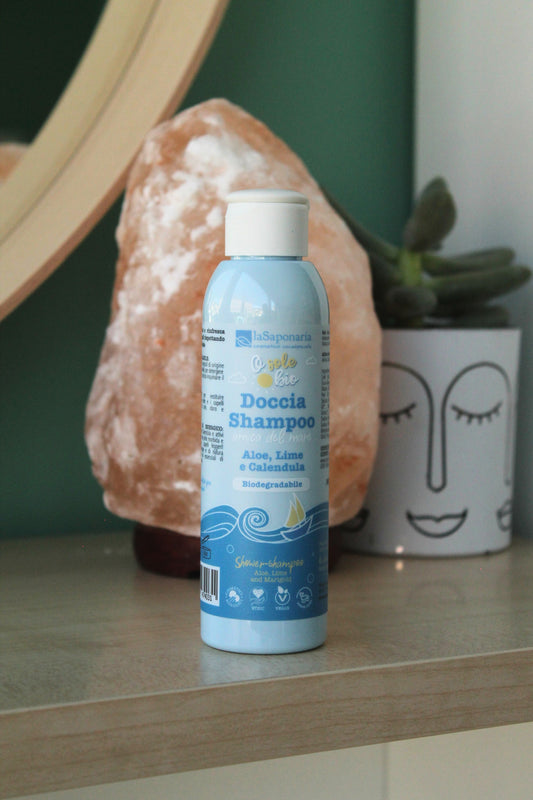 Doccia Shampoo barca, mare e camping - Amico del mare di La Saponaria (150 ml)