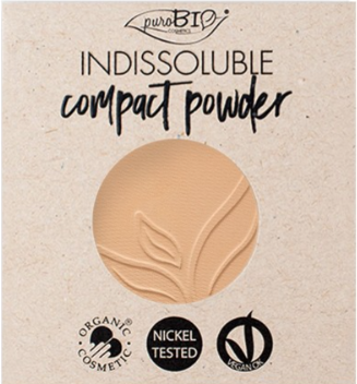 Indissoluble Compact Powder di Puro Bio - Cipria Opacizzante - 6 colorazioni - (9 gr) REFILL