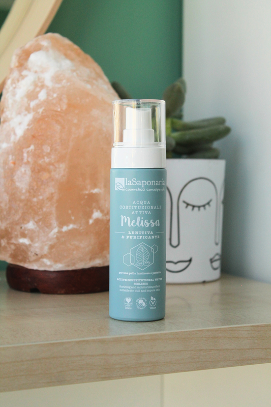 Acqua attiva lenitiva Melissa di La Saponaria (50 ml) - Tonico viso