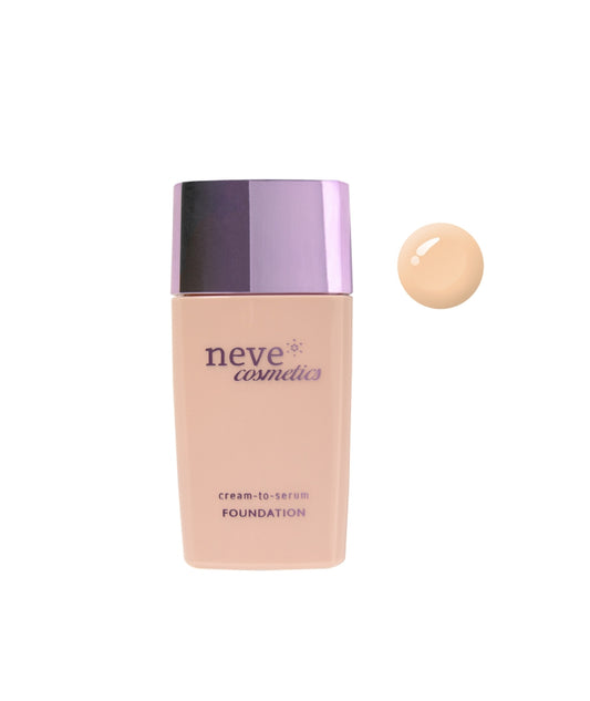 Fondotinta Cream-To-Serum Medium Warm di Neve cosmetics (35 ml)