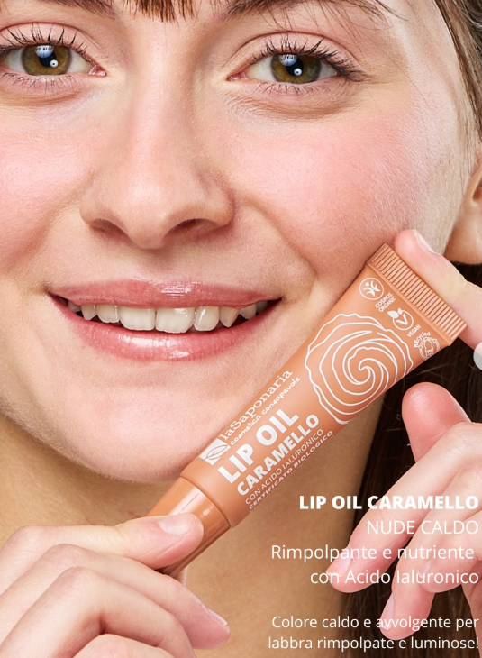 Lip Oil Caramello di La Saponaria (12 ml)