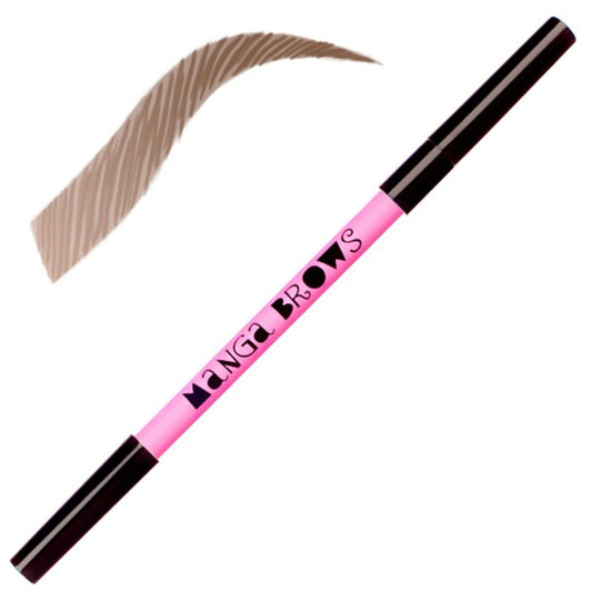 Manga Brows ash blonde & cold brown di Neve cosmetics - Matita sopracciglia