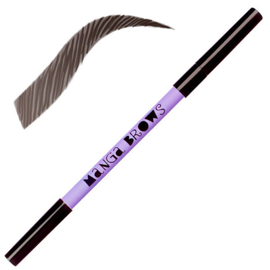 Manga Brows deep ebony & pure black di Neve cosmetics - Matita sopracciglia