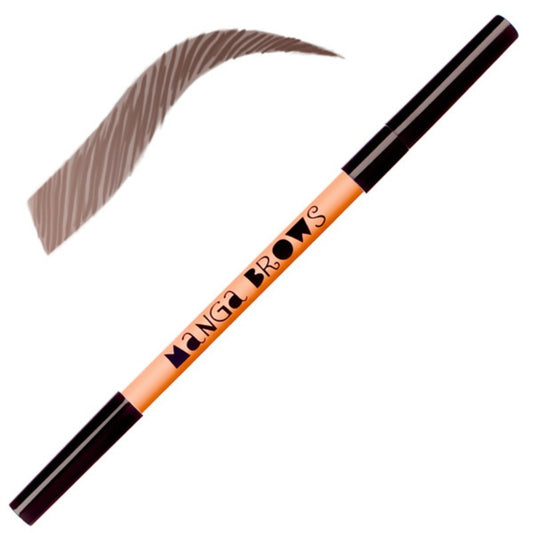 Manga Brows rich brown & black brown di Neve cosmetics - Matita sopracciglia