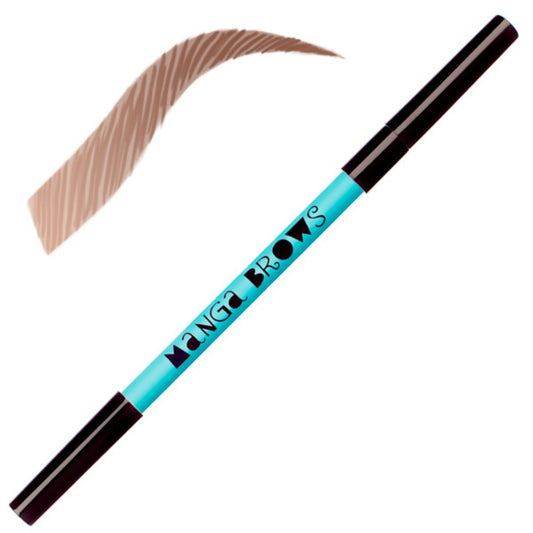 Manga Brows warm blonde & soft brown di Neve cosmetics - Matita sopracciglia
