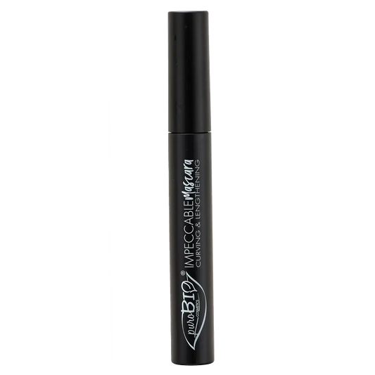 Mascara Impeccable allungante e incurvante di Puro Bio - nero (7ml)