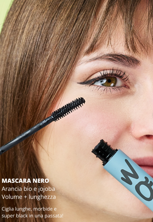 Mascara nero volume e lunghezza di La Saponaria (10 ml)
