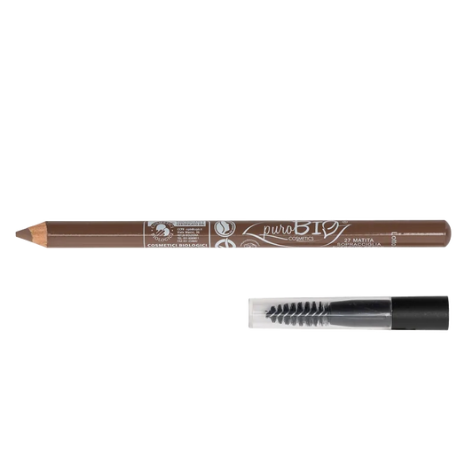 Matita Sopraccigliare con Scovolino- 27 cenere di Puro Bio (1,3 gr)