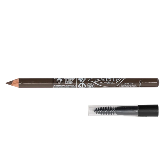 Matita Sopraccigliare con Scovolino- 28 tortora scuro di Puro Bio (1,3 gr)
