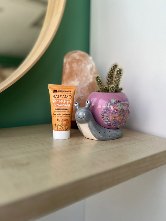 TRAVEL - Balsamo nutriente - Girasole bio e Avocado (30ml) di La Saponaria